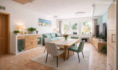 Wohnbereich - 4 Zimmer Einfamilienhaus zum Kaufen in Dresden