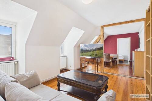 Wohnzimmer - 3 Zimmer Etagenwohnung zum Kaufen in Greifswald