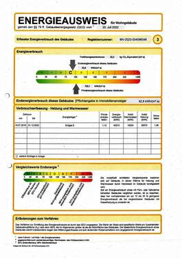 Energieausweis - 