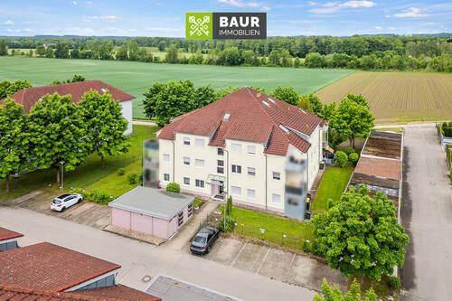 Titelbild - Charmante, vermietete 3 Zimmerwohnung in ruhiger und sonniger Ortsrandlage in Illertissen