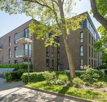 Schöne und moderne 3-Zimmer-Terrassenwohnung (Neubaucharakter) mit Terrasse in zentraler, aber ruhiger und grüner Lage von Hamburg-Eißendorf!
