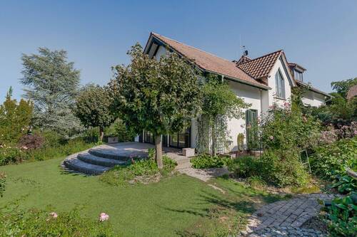 Seitliche Gartenansicht - 