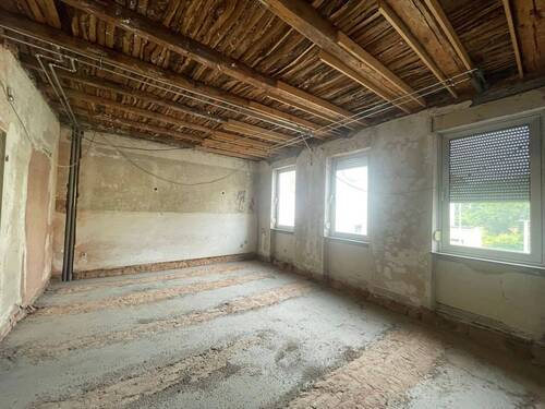 Entkernte EG-Wohnung - 