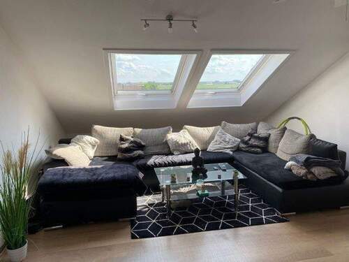 Wohnzimmer - 2 Zimmer Etagenwohnung zur Miete in Schwenningen