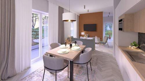 Ansicht Küche/Esszimmer - 