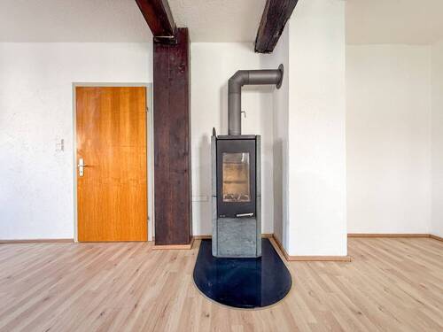 EG Wohnzimmer mit Schwedenofen - 