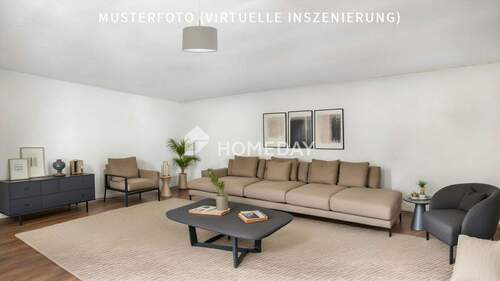 Wohnzimmer 1-Musterfoto (virtuelle Inszenierung)2 - 