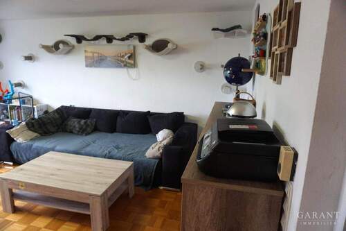 Wohnzimmer - 3 Zimmer Etagenwohnung in Oberndorf am Neckar