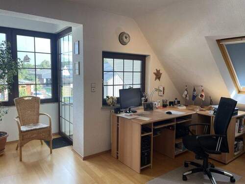 Arbeitszimmer mit Loggia - 