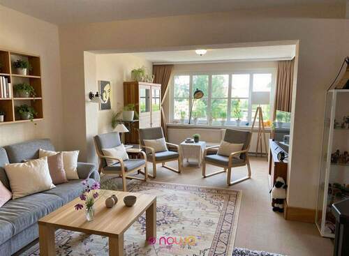 Gemütliches Wohnzimmer in Doppelhaus - (KI generiert) - 4 Zimmer Doppelhaushälfte zum Kaufen in Helmstedt