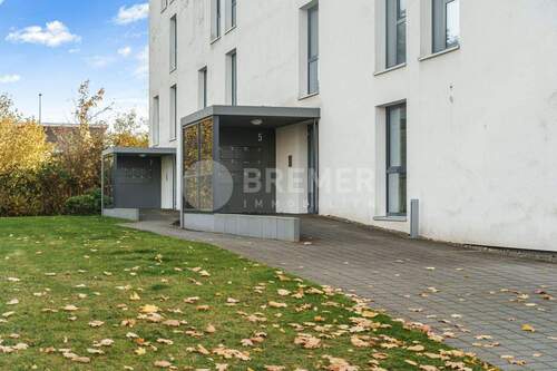 Hauseingang, Nordseite - 