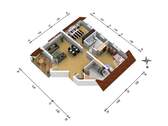 Grundriss F3 - 