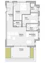 Grundriss - Etagenwohnung mit 94,80 m² in Friedrichshafen / Efrizweiler zum Kaufen