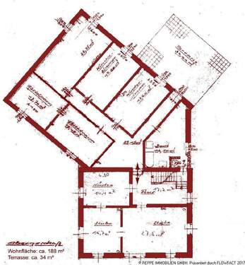 Obergeschoß Wohnung - 
