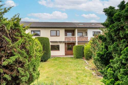 Hauansicht gartenseitig - 4 Zimmer Reihenmittelhaus zum Kaufen in Berlin / Lichtenrade