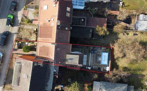 Drohnenbild - 6 Zimmer Reihenmittelhaus zum Kaufen in Bremen