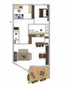 Grundriss der Wohnung - 