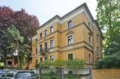 Grundstückszugang - 1 Zimmer Etagenwohnung in Dresden