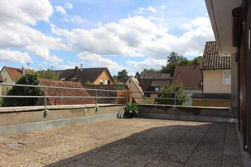 Dachterrasse - 3 Zimmer Etagenwohnung in Talheim
