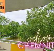 ++ schöne & günstige 3-Raum-Wohnung - großer Balkon mit Ausblick ins Grüne ++ - Chemnitz Kappel