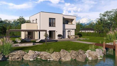 Gartenansicht allkauf Highline9 - 5 Zimmer Einfamilienhaus zum Kaufen in Obermuschütz