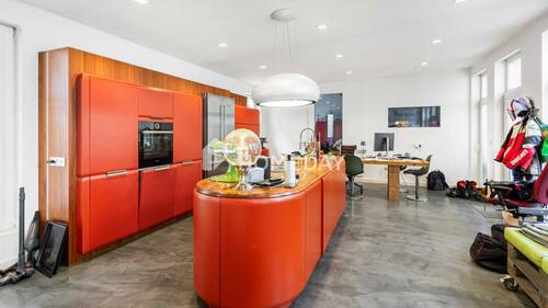 EG Küche 1 - Außergewöhnliches Loft mit Tinyhouse & vielseitiger Nutzung - Zwischen Workspace & Wohntraum