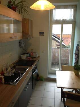 Küche 1 - Etagenwohnung mit 65,00 m&sup2; in Erfurt / Altstadt zur Miete