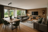 Beispiel Einrichtung Wohnzimmer (Digitales Homestaging) - 