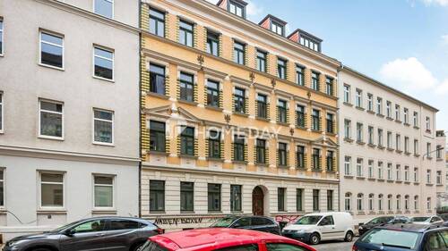 Außenansicht 3 - 2 Zimmer Etagenwohnung zum Kaufen in Leipzig