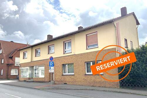 Titelbild reserviert - * RESERVIERT * Wohn- und Geschäftshaus in Zentrumsnähe von Bohmte