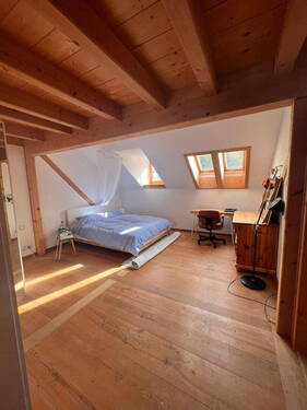 Schlafzimmer mit Bad - 