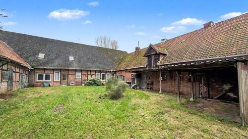 Ansicht - 1 Zimmer Bauernhaus, Landhaus in Rodewald