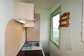 kleine Küche im Bungalow - 