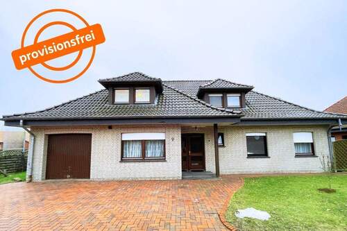 Vorderansicht - Viel Wohnraum mit guter Verkehrsanbindung! Geräumiges Zweifamilienhaus in Dinklage