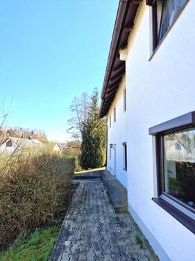 Seitenansicht Haus - 