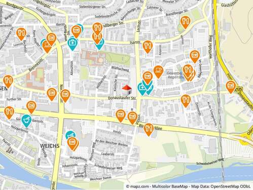 Geolyzer Kartenausschnitt - 