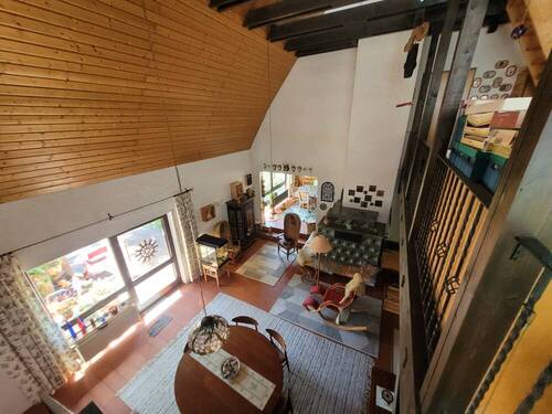 Blick von der Empore ins EG - 