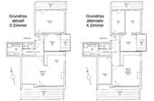 Varianten Grundriss - 