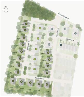 Lageplan - Grundstück in Lohne (Oldenburg) / Hamberg zum Kaufen