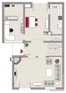 Erdgeschoss 15 B - 
