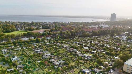 Drohnenbild - Ihr Zuhause an der Ostsee - Komfort und Lebensqualität in Travemünde