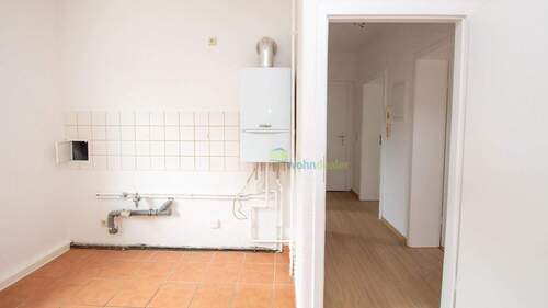 Küche mit Gasetagenheizung - 