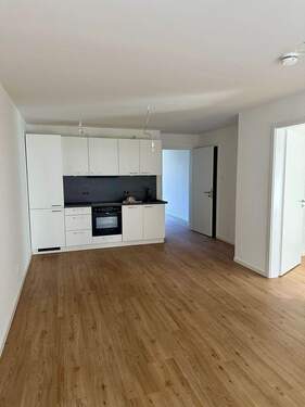 Wohnzimmer - Neubau, Erstbezug 