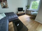 Wohn-/Arbeitsbereich - Schmuckstück in Wilmersdorf: möblierte 2 Zi.-Wohnung, 1.680€ All-in, komplett saniert, Erstbezug