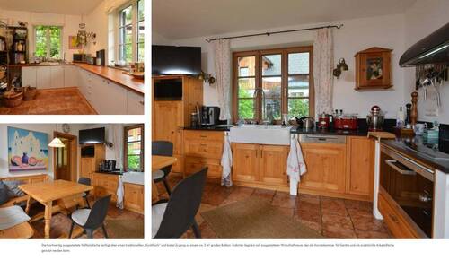 Erdgeschoss Küche.JPG - Einfamilienhaus mit 428,00 m² in München zum Kaufen