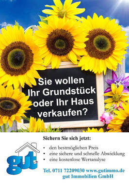 Sie möchten Ihr Grundstück oder Ihr Haus verkaufen - 