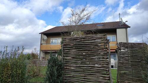 Hausansicht Gartenseite - 5 Zimmer Doppelhaushälfte in Dornstadt