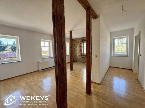 Wohnbereich - Etagenwohnung mit 60,50 m&sup2; in Kapellendorf zur Miete