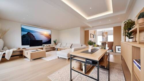 Wohnzimmer - KI generiert - 