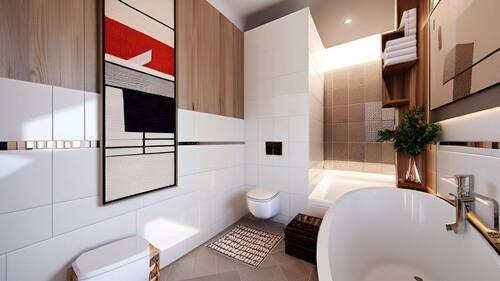 Badezimmer- KI generiert - 